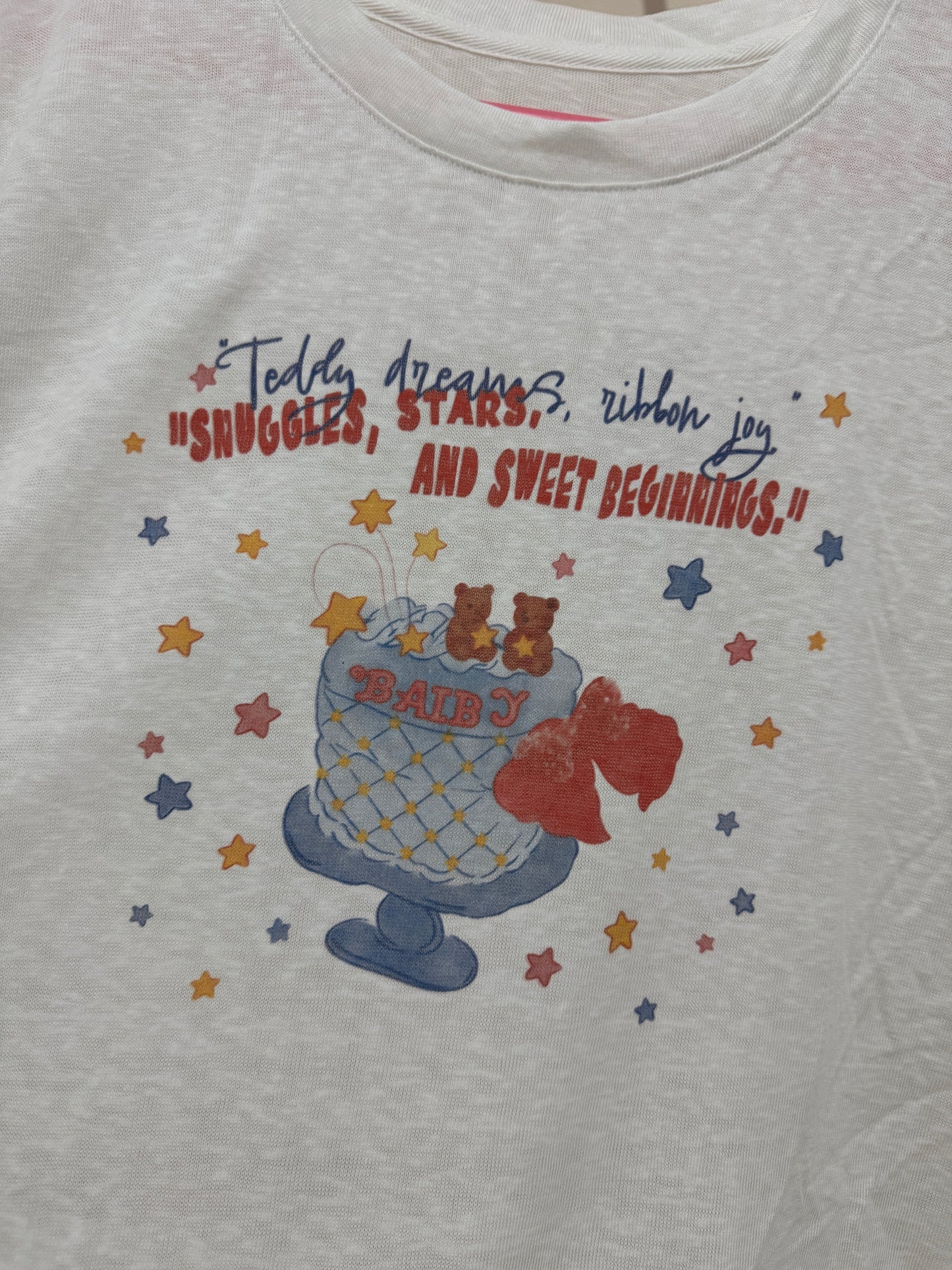Korean Fashion Cute Animal Style Shirt Series | Bear with Ice Cream Cup - Kawaii Fashion Items