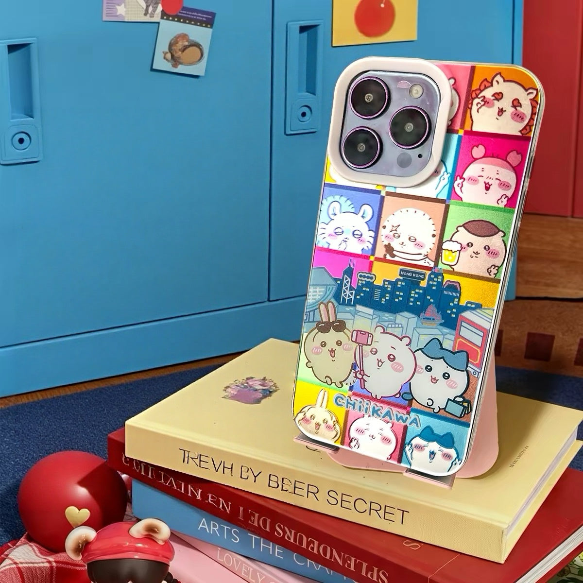 Japanese Cartoon ChiiKawa Laser Case | Sightseeing in City Day and Light - Phone Case Samsung Galaxy S26 S25 S24 S23 S22 S21 FE Ultra Edge