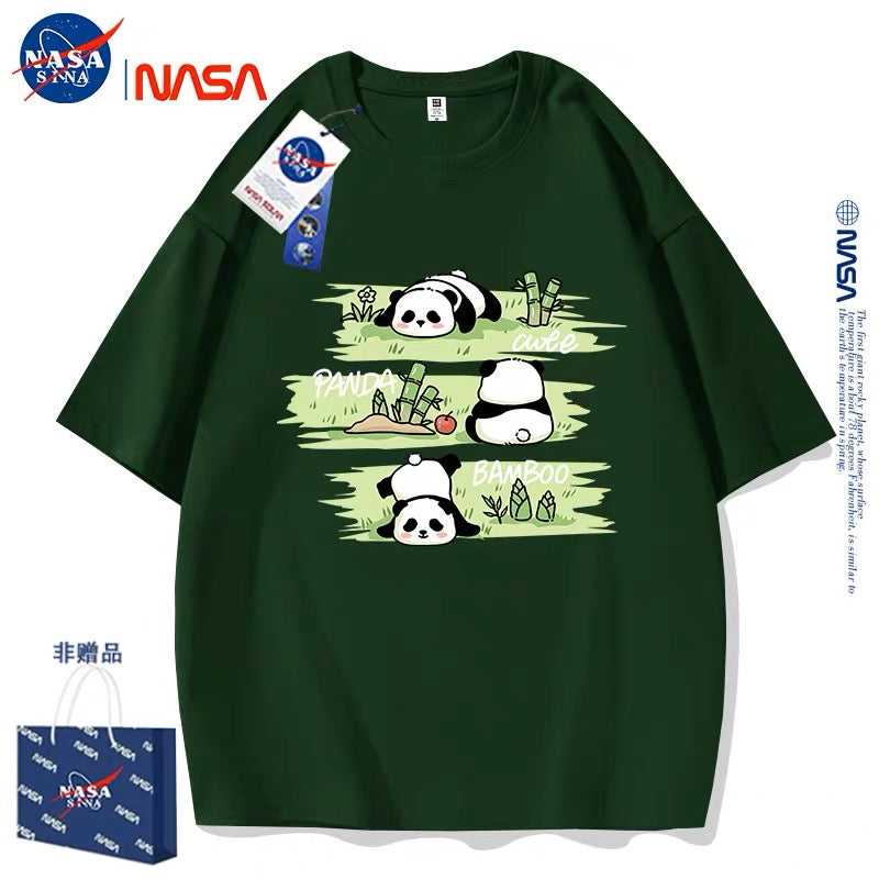 Cute Animals Panda Style T-Shirt Series | Three Cute Panda Part2 - Kawaii Fashion Items for Child & Adult