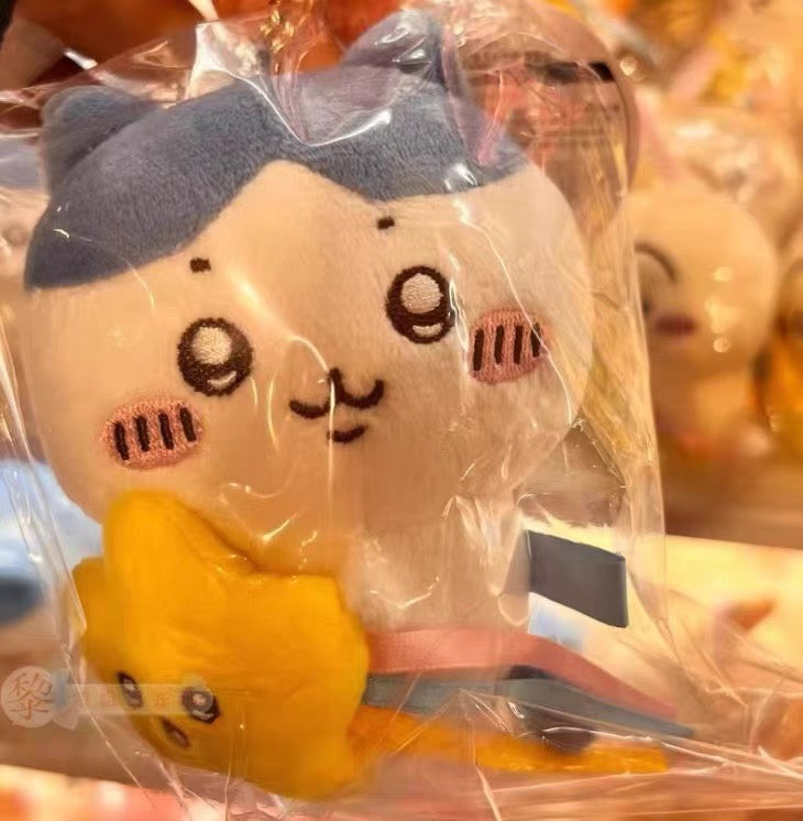 Japan ChiiKawa with Shooting Star | ChiiKawa Hachiware Usagi - Mini Plush Doll Keychain WinnieTheBirds Toy Shop