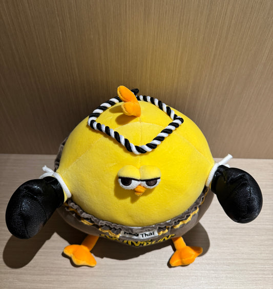 Lovely Chicken Fat Dundun Plush Doll | Muay Thai Brown Limited Edition - Children Gift Animal Plush Doll