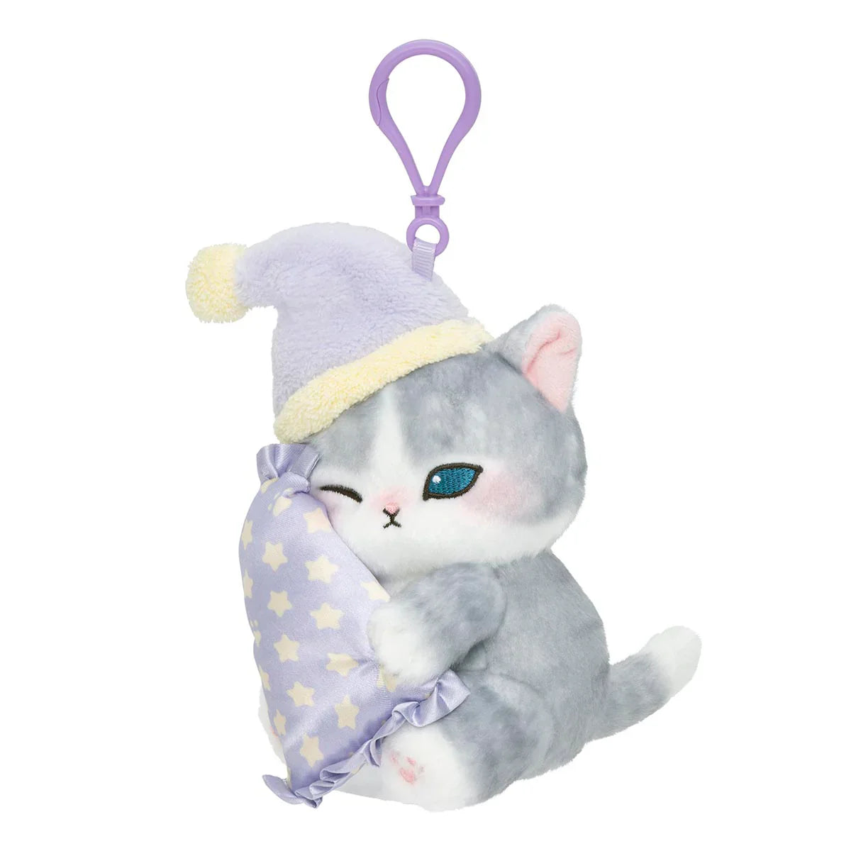 Japan Mofusand Relaxing at Home Series | Mofusand Cat Using Face Mask and Sleep Cute Plush Doll Keychain - Kawaii items Room Decoration Doll