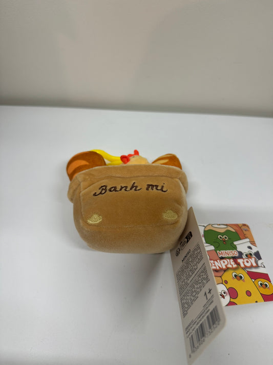 Lovely Chicken Fat Dundun Plush Doll Keychain | French Bread Chick - Children Gift Animal Mini Plush Doll