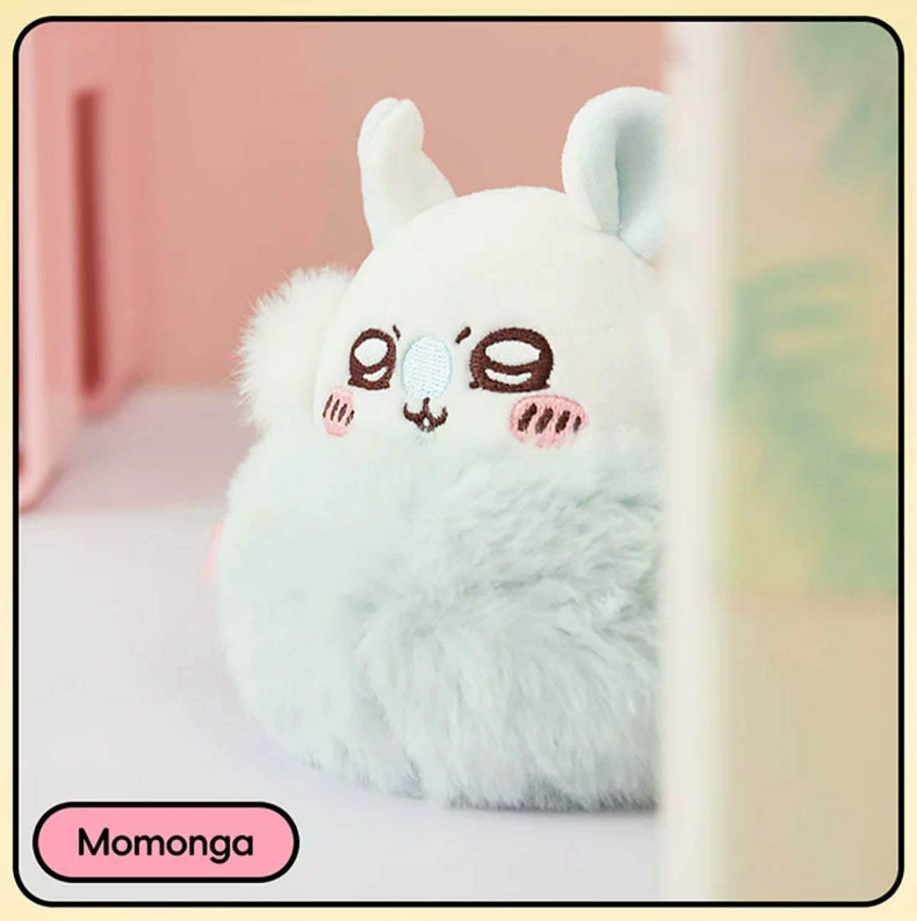 ChiiKawa X Miniso | Momonga Sitting Plush Doll - Kawaii Doll Plush Cute Doll Decoration WinnieTheBirds Toy Shop