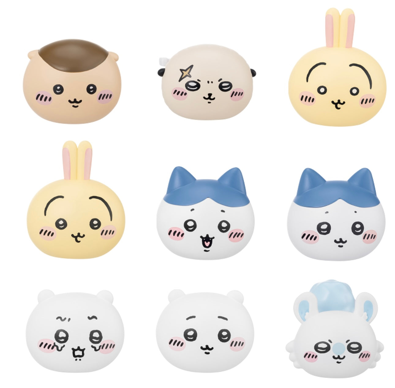 ChiiKawa X Miniso | ChiiKawa Hachiware Usagi Momonga Kurimanju Rakko Hecha Buddy Blind Box Figure - Kawaii Item Cute Room Decoration WinnieTheBirds Toy Shop