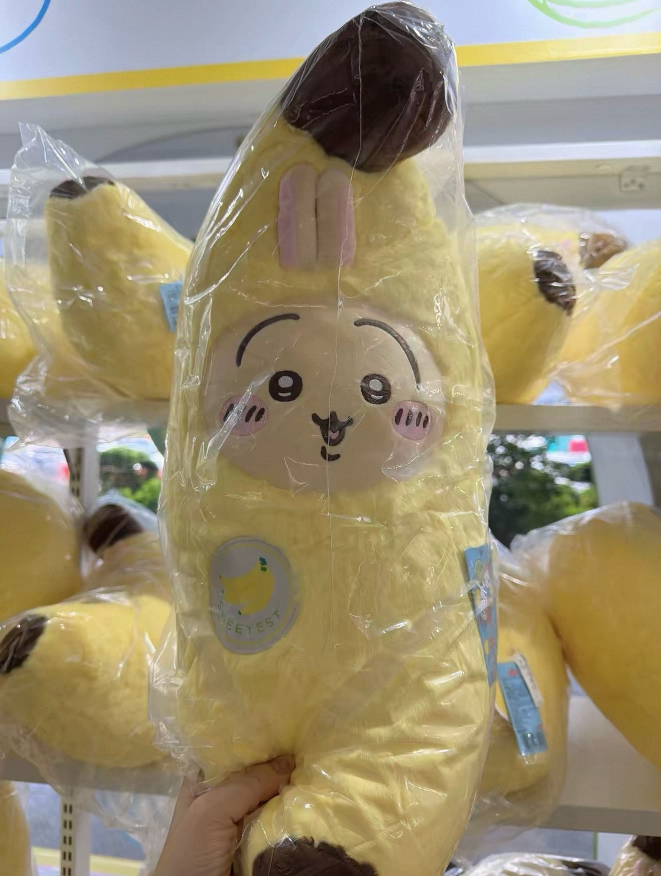 ChiiKawa X Miniso Fruit Market Series Pop Store Limited Become Fruit Giant Plush Doll | ChiiKawa Hachiware Usagi - Kawaii Items Room Decoration doll