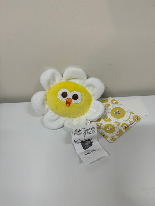 Lovely Chicken Fat Dundun Plush Doll Keychain | Flower Chick - Children Gift Animal Mini Plush Doll