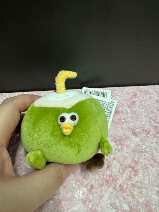 Lovely Chicken Fat Dundun Plush Doll Keychain | Coconut DunDun - Children Gift Animal Mini Plush Doll