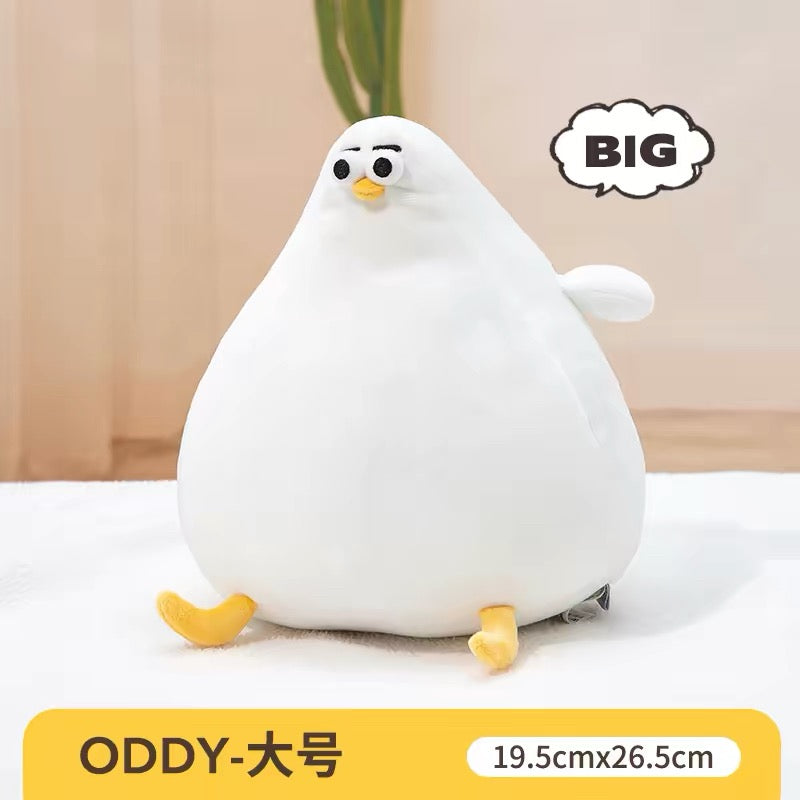 Lovely Seagull Fat Oddy Plush Doll | Small Big Plus Original Oddy - Children Gift Animal Mini Plush Doll