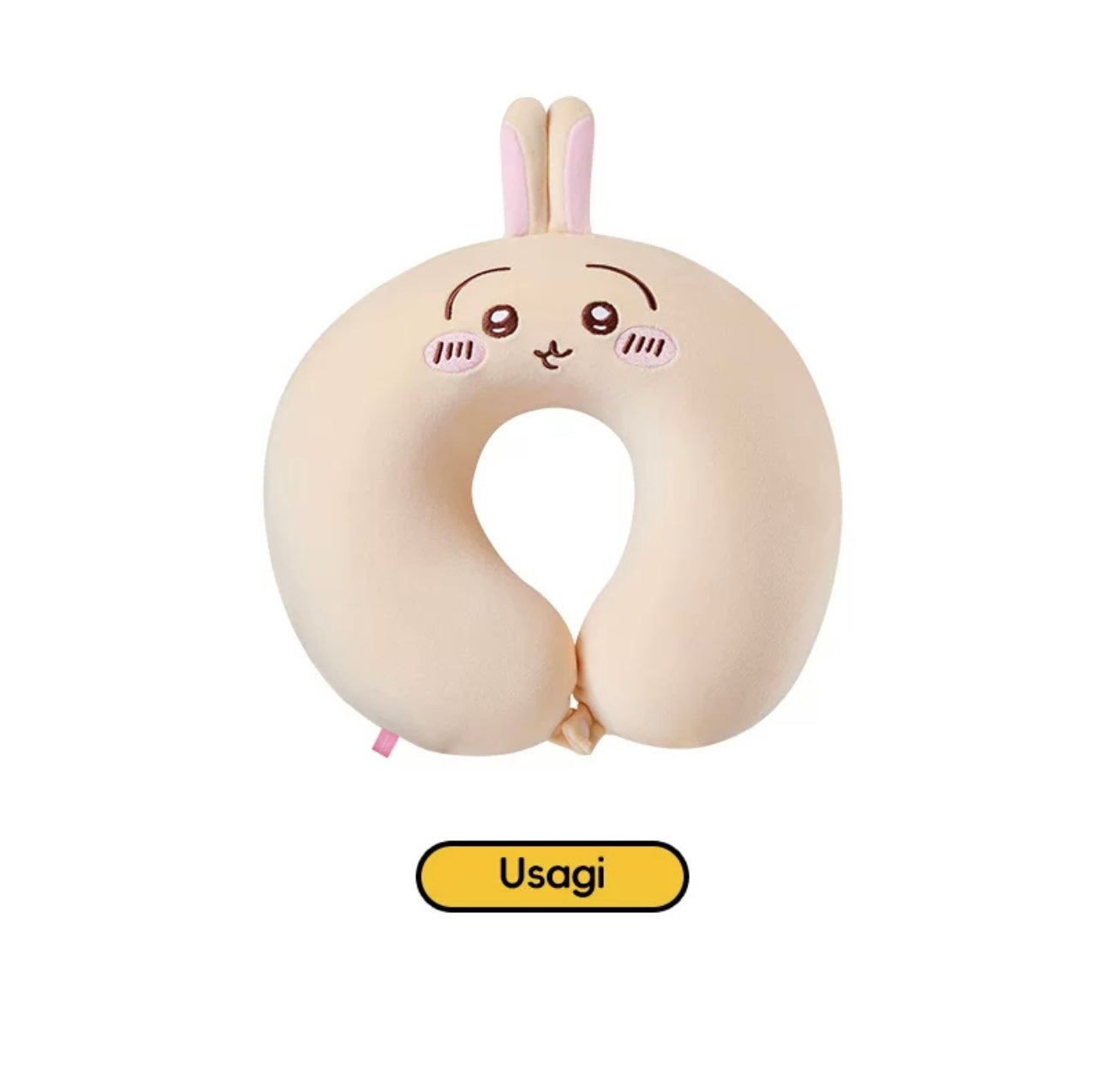 ChiiKawa X Miniso | ChiiKawa Hachiware Usagi Neck Pillow - Airplane Pillow Kawaii items Room Decoration WinnieTheBirds Toy Shop