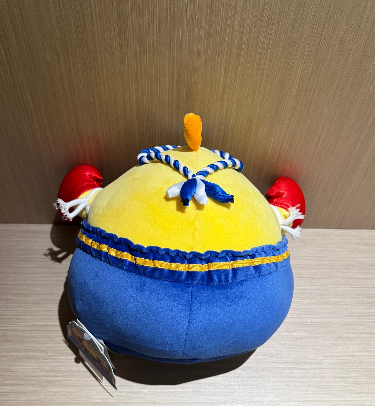 Lovely Chicken Fat Dundun Plush Doll | Muay Thai Blue Limited Edition - Children Gift Animal Plush Doll