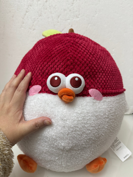 Lovely Chicken Fat Dundun Plush Doll Fruit | Big Lychee - Children Gift Animal Plush Doll