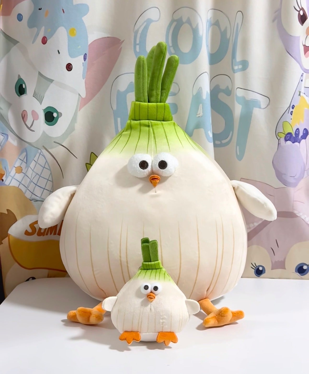 Lovely Chicken Fat Dundun Plush Doll | Onion Chick - Children Gift Animal Mini Plush Doll