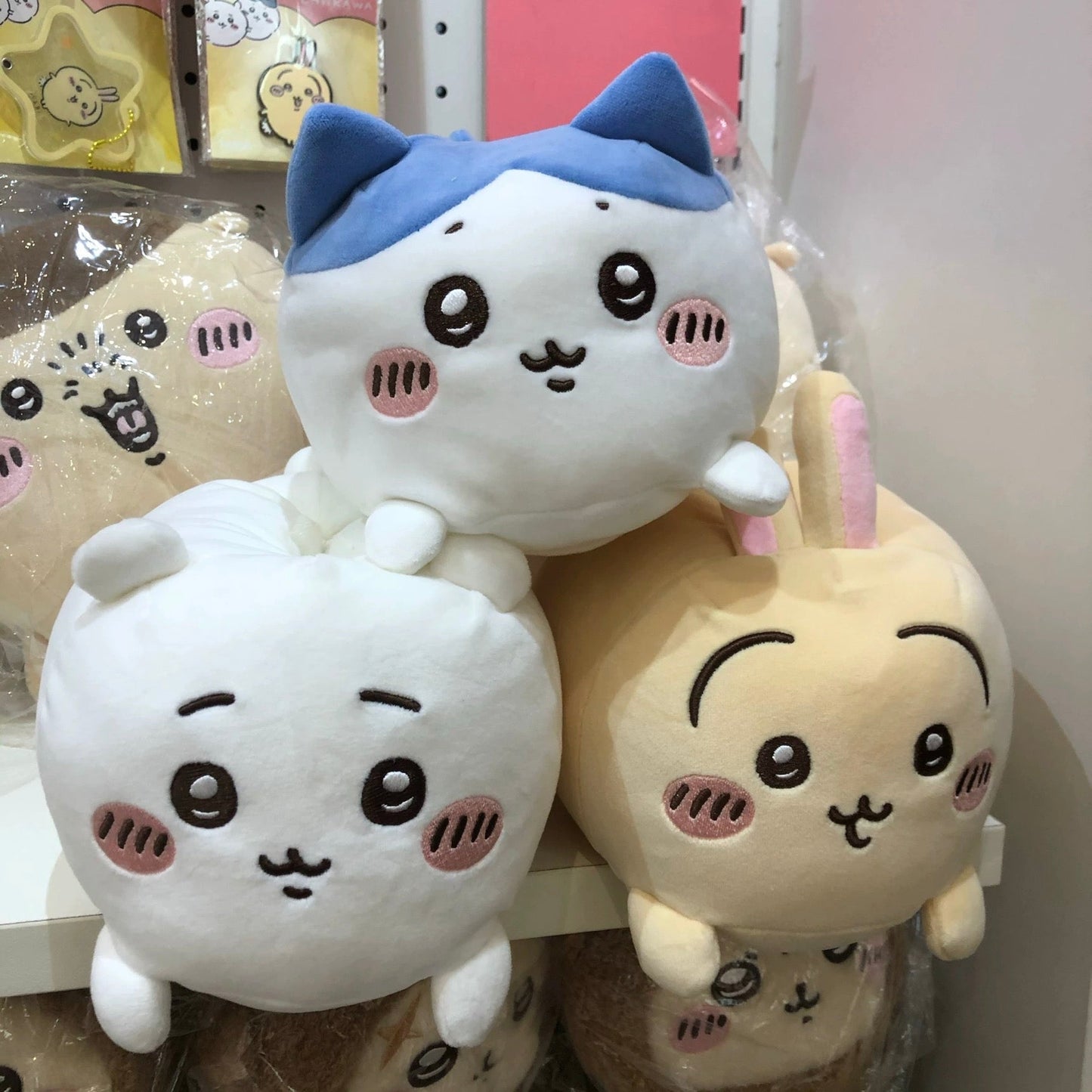 ChiiKawa X Miniso | ChiiKawa Hachiware Usagi Cotton Tissue Paper Box Holder - Kawaii Items doll WinnieTheBirds Toy Shop