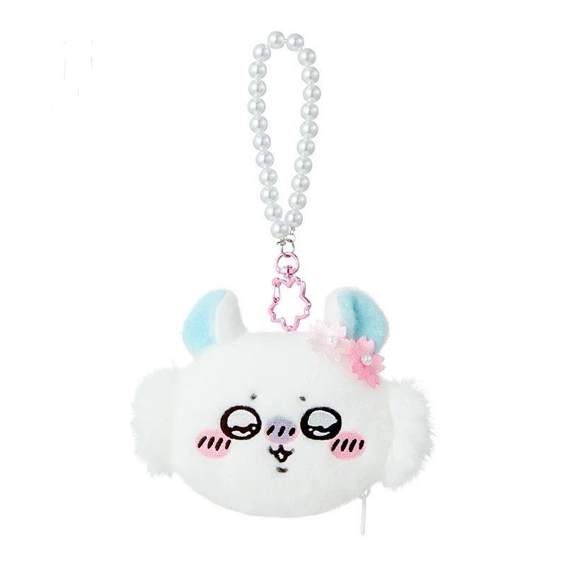 ChiiKawa X Miniso Sakura Limited Series | ChiiKawa Hachiware Usagi Momonga Kurimanju Rakko - Plush Doll Coin Purse Keychain Kawaii Items Room Decoration Doll WinnieTheBirds Toy Shop