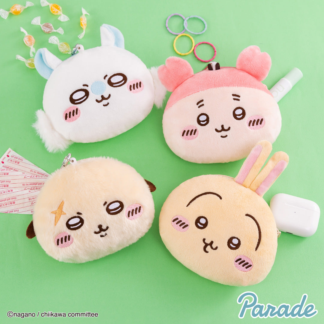 Japan ChiiKawa | ChiiKawa Hachiware Usagi Momonga Kurimanju Rakko Shisa Crab Plush Doll Purse Keychain Kawaii items Room Decoration doll WinnieTheBirds Toy Shop