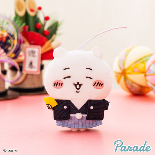 Japan ChiiKawa | ChiiKawa Hachiware Usagi Ode New Year 2026 Japanese Traditional Costume Dolls - Kawaii Items Room Decoration Dolls