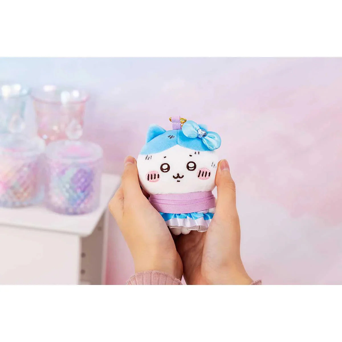 Japan ChiiKawa Magic Girl Series | Hachiware & Momonga Plush Doll Keychain Kawaii items Room Decoration doll WinnieTheBirds Toy Shop