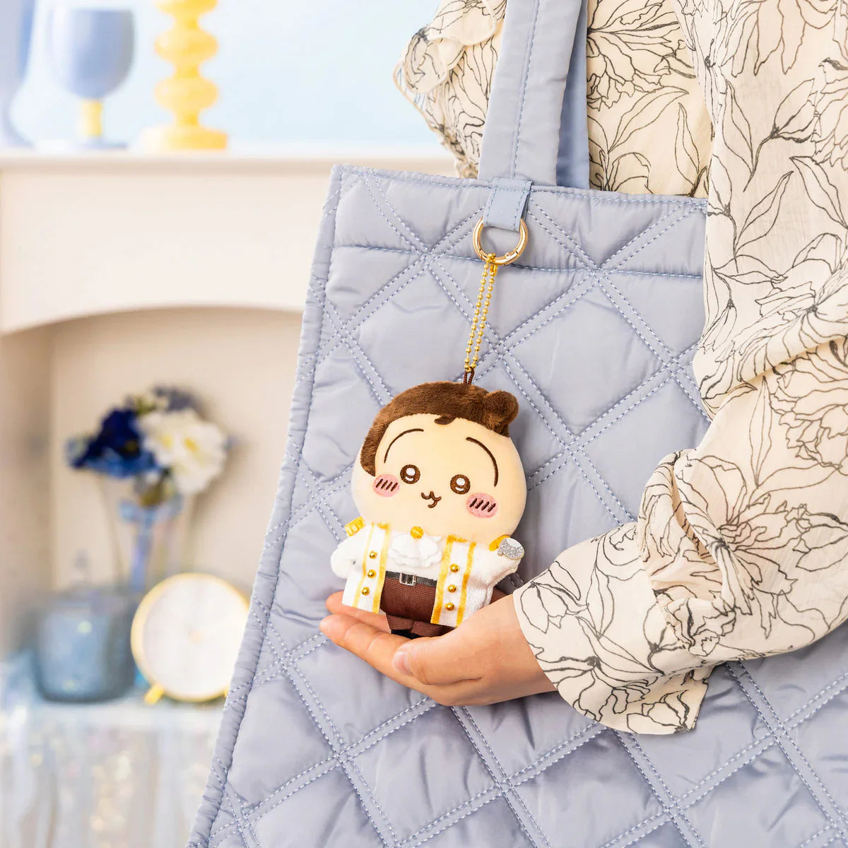 Japan ChiiKawa | ChiiKawa Hachiware Usagi 2026 Birthday Series Prince and Princess Costume Doll Keychain - Kawaii Items Room Decoration Doll Keychain