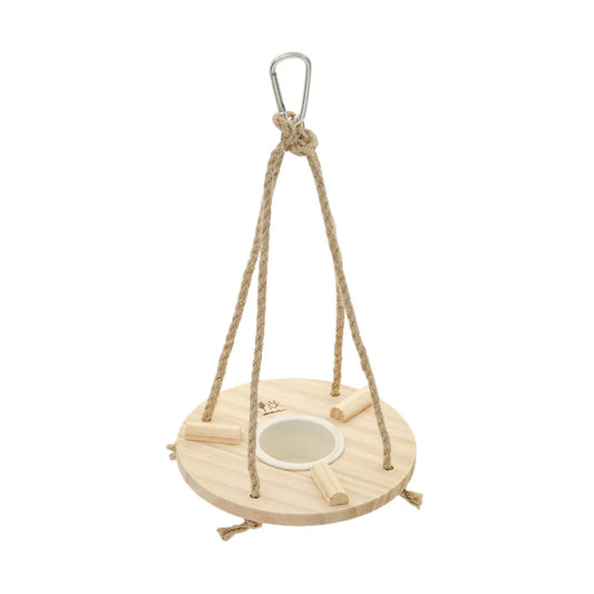 Japan Sanko Room Athletic Circle Platform for Small Medium Bird and Parrot