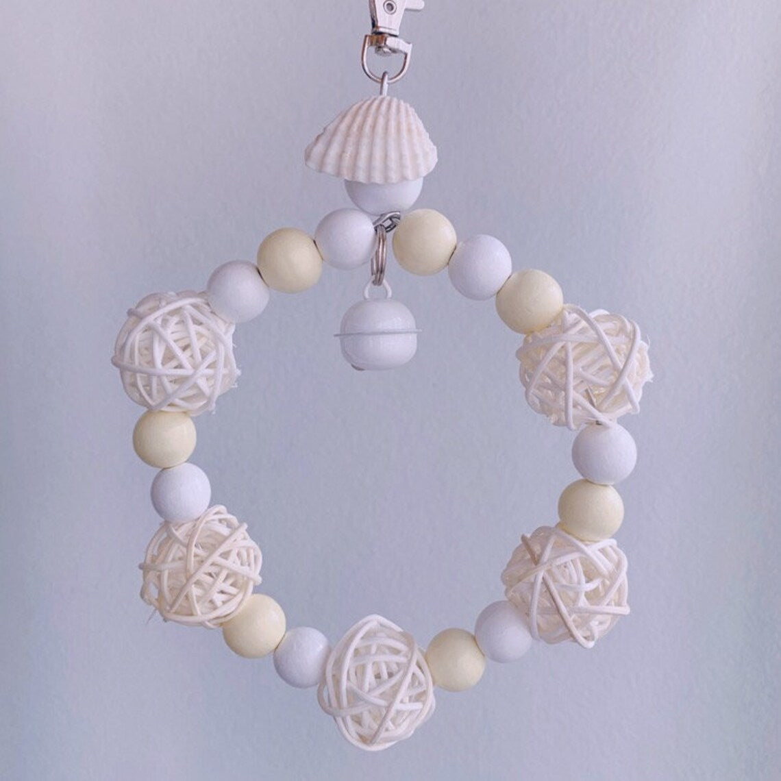 20cm Blue Pink Purple White Fairy Macaron Color Hanging Toy Parrot Toys