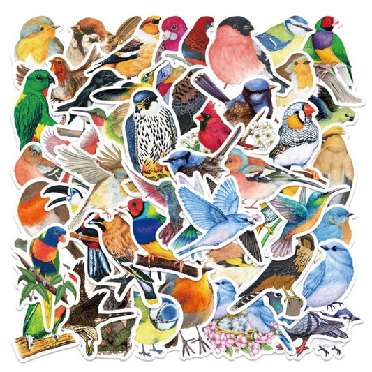 Birds Budgie Parrot Stickers Waterproof