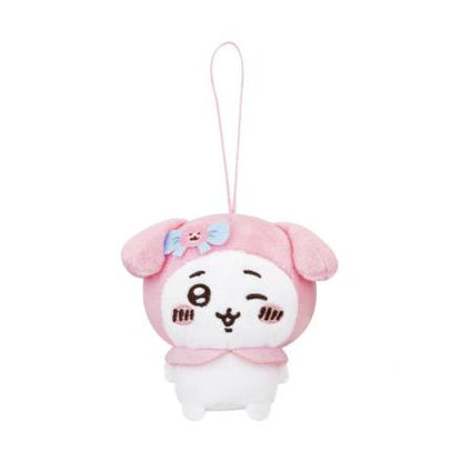 Japan Sanrio x ChiiKawa  | ChiiKawa Hachiware Usagi Momonga Kurimanju with Sanrio Characters - Mini Plush Doll keychain WinnieTheBirds Toy Shop