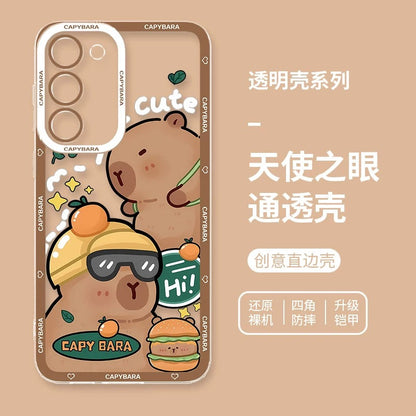Cute Animal Capybara | Part3 8 Styles - Phone Case Samsung Galaxy S26 S25 S24 S23 S22 S21 FE Ultra Edge