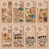 Cute Animal Capybara | Part3 8 Styles - iPhone Case PLUS SE2 XS XR X 11 12 13 14 15 16 16e 17 17e Pro Promax 12mini 13mini