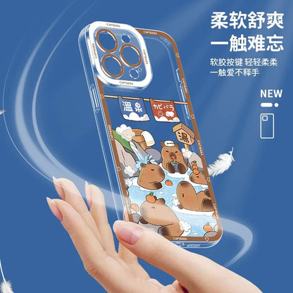 Cute Animal Capybara | Part2 8 Styles - iPhone Case PLUS SE2 XS XR X 11 12 13 14 15 16 16e 17 17e Pro Promax 12mini 13mini