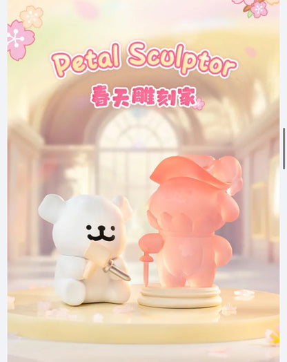 Funism Maltese Puppy | Romantic Sakura Ver - Lovely Collectable Toys Mystery Blind Box