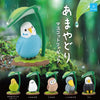 Japan Qualia ガチャ 雨に濡れる鳥たち セキセイインコ フクロウ ワシ - 全6種コンプリートセット