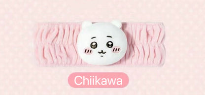 ChiiKawa X Miniso | ChiiKawa Hachiware Usagi Headband - Makeup Kawaii items Room Decoration doll  WinnieTheBirds Toy Shop