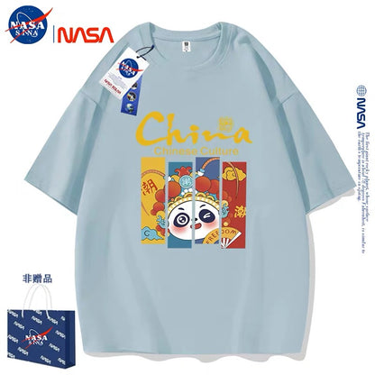 Cute Animals Panda Style T-Shirt Series | Chinese Style Panda Part2 - Kawaii Fashion Items for Child & Adult