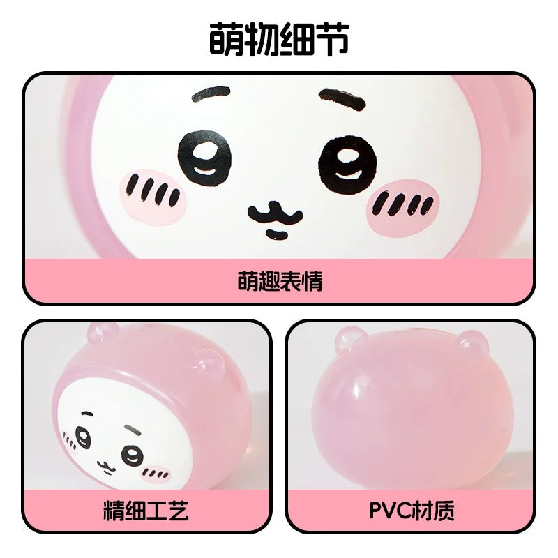 Free Gift : ChiiKawa X Miniso | ChiiKawa Hachiware Usagi Momonga Kurimanju Rakko Pajamas Beans Blind Box Mini Figure - Kawaii Item Cute Accessories  WinnieTheBirds Toy Shop