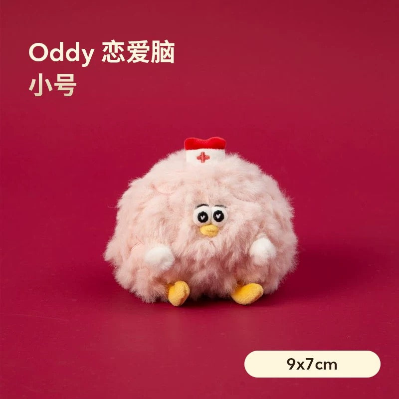 Lovely Seagull Fat Oddy Plush Doll | Valentine Series Oddy - Couple Gift Animal Mini Plush Doll