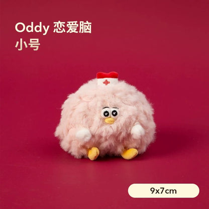 Lovely Seagull Fat Oddy Plush Doll | Valentine Series Oddy - Couple Gift Animal Mini Plush Doll