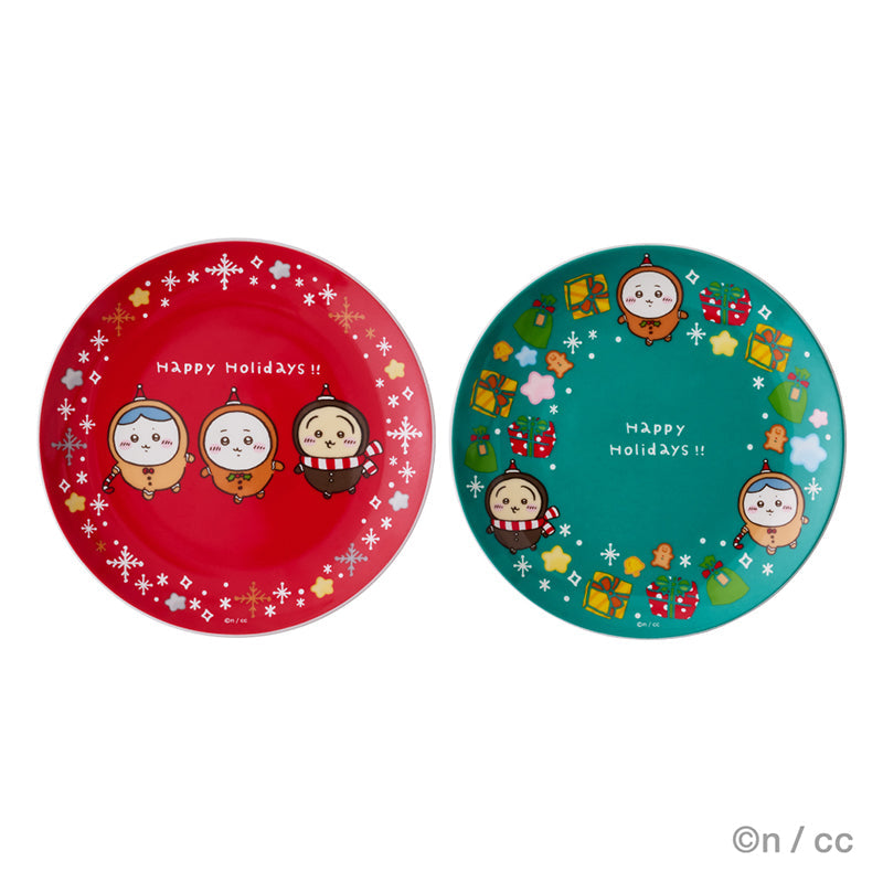 Japan ChiiKawa Christmas X Convenience Store Lottery | Prize A B C D E - ChiiKawa Hachiware Usagi Momonga Kurimanju Giant Plush Doll Cushion Keychain Plate Candle Crystal Ball Kawaii items Room Decoration WinnieTheBirds Toy Shop