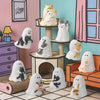 52TOYS x GHODY | 「Behold My Cat」シリーズ ブラインドボックスフィギュア - 全9種＋シークレット、高さ約4.7cmの蓄光ミニフィギュア