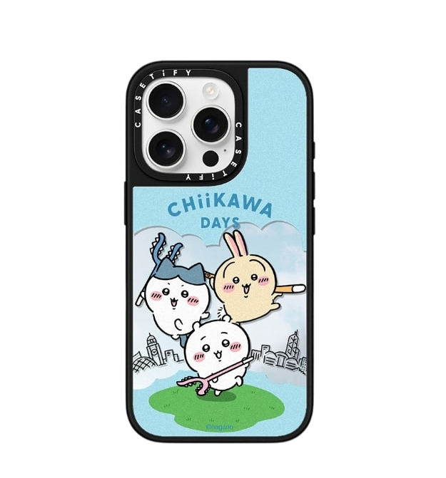 Japanese Cartoon ChiiKawa Mirror Phone Case | ChiiKawa Hachiware Usagi Chiikawa Days Version - iPhone Case 12 13 14 15 16 17 Pro Promax