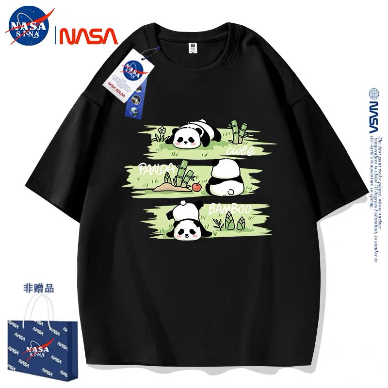 Cute Animals Panda Style T-Shirt Series | Three Cute Panda Part1 - Kawaii Fashion Items for Child & Adult Matching outfits for Parents and Children