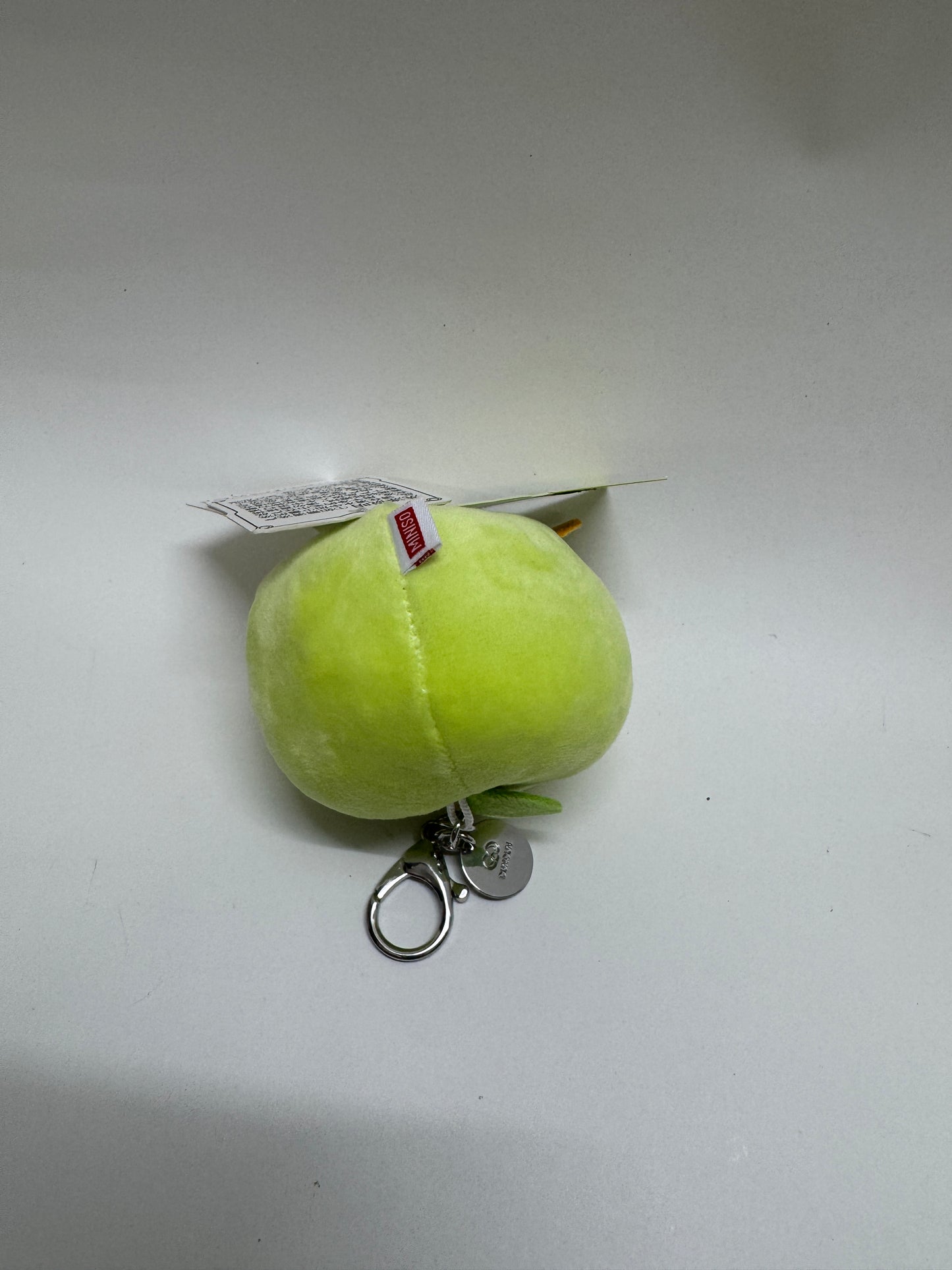 Lovely Chicken Fat Dundun Plush Doll Keychain | Vegipet Green Apple Chick - Children Gift Animal Mini Plush Doll
