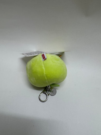 Lovely Chicken Fat Dundun Plush Doll Keychain | Vegipet Green Apple Chick - Children Gift Animal Mini Plush Doll