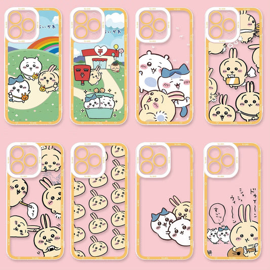 Japanese Cartoon Chiikawa | Rainbow Post Office Daily 8 Style - iPhone Case PLUS SE2 XS XR X 11 12 13 14 15 16 16e 17 17e Pro Promax 12mini 13mini
