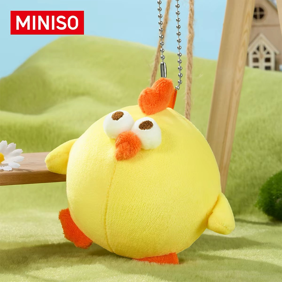 Lovely Chicken Fat Dundun Plush Doll Keychain | Stress Relief Original Chick - Children Gift Animal Mini Plush Doll