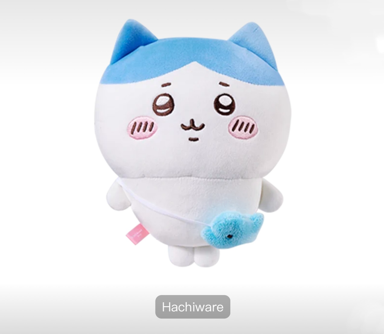 ChiiKawa X Miniso | ChiiKawa Hachiware Usagi Outing with Bag - 20cm Plush Doll Kawaii items Room Decoration doll  WinnieTheBirds Toy Shop