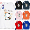 Cute Animals Panda Style T-Shirt Series | Back of Cute Panda Part1 - Kawaii Fashion Items for Child & Adult Matching outfits for Parents and Children