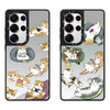 可愛い漫画モフサンド｜レジャータイムラブリーキャット - スマホケース Samsung Galaxy S25 S24 S23 Ultra