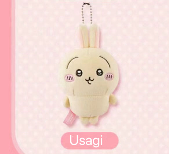 ChiiKawa X Miniso | ChiiKawa Hachiware Usagi Momonga Mini Plush Doll Keychain - Kawaii items Room Decoration doll  WinnieTheBirds Toy Shop
