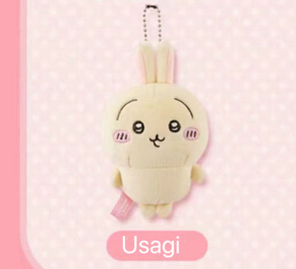 ChiiKawa X Miniso | ChiiKawa Hachiware Usagi Momonga Mini Plush Doll Keychain - Kawaii items Room Decoration doll  WinnieTheBirds Toy Shop